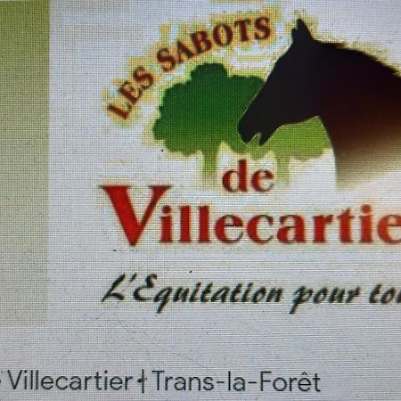 Вилла Les Roses Tremieres Trans-la-Foret Экстерьер фото